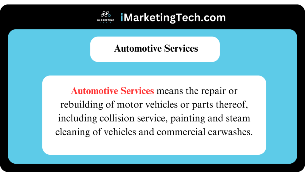 What is Auto Services?